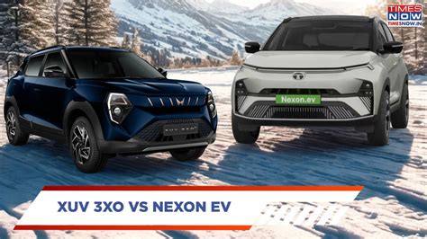 Mahindra XUV 3XO EV vs Tata Nexon EV price comparison — which electric ...