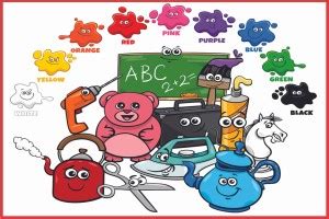 Wall Poster|Color Name|Poster for Kids|Poster For Schools, Bedroom ...