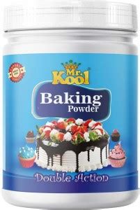 Mr.Kool Premium Double Action Baking Powder Jar 400g for Baking Baking ...