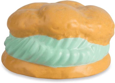 Soft N Slo Squishies Sweet Shop Original Pistachio Cream Puff Toy - 9 ...