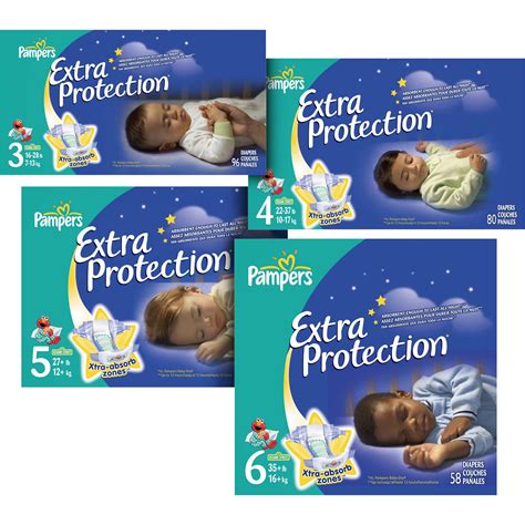 Pampers - Extra Protection Nighttime Diapers Super Pack (Choose Your ...