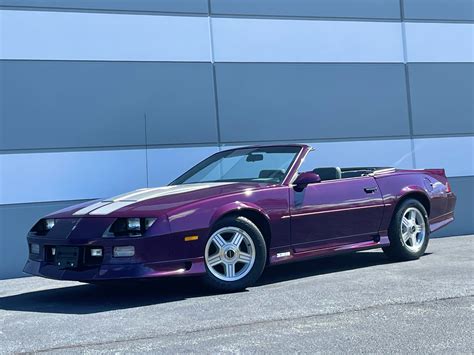 1992 Chevrolet Camaro Z28 Convertible at Indy 2023 as K140 - Mecum Auctions