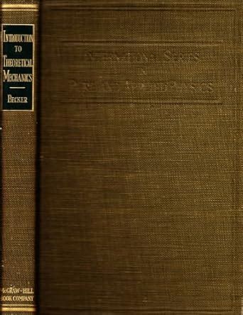 Buy Introduction to Theoretical Mechanics (Pure & Applied Physics S ...