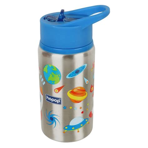 Hopop Non-Insulated Flip Top Spout Steel Sipper (530 Ml) - Space – The ...