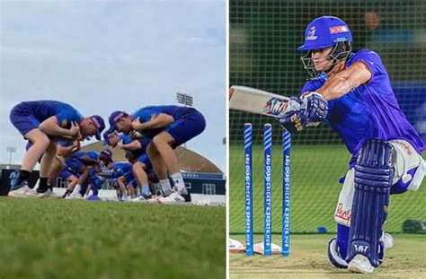 MI Emirates ने शुरू की प्रैक्टिस, दिग्गज क्रिकेटरों ने दिखाए जलवे - mi ...