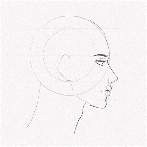 Side Profile Drawing - A Step-by-Step Tutorial - Artlex