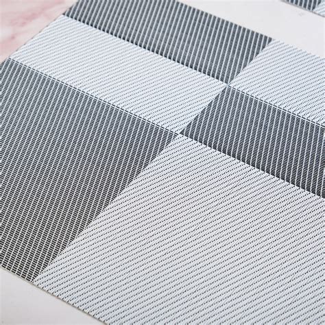 Light Grey Table Mat Set Of 6 Online - Premium Table Mat | Nestasia