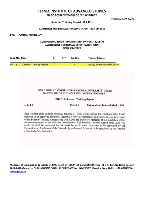 Tammana BBA-1 - training report for BBA 5th sem it is necessary for all ...