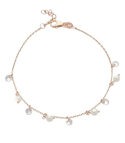 Gargi by P.N. Gadgil and Sons | 925 Sterling Silver | Diamond & Pearl ...