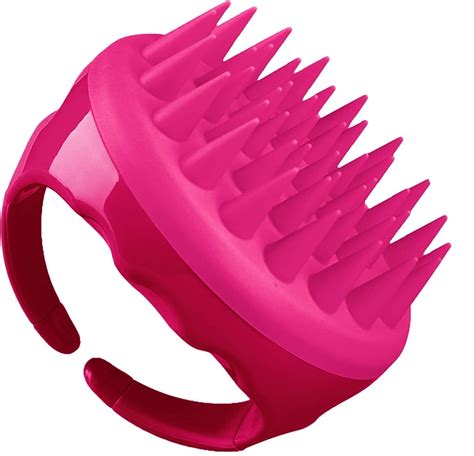 Jaravik Silicone Hand Shampoo Brush Manual Scalp Massager Hair Brush ...