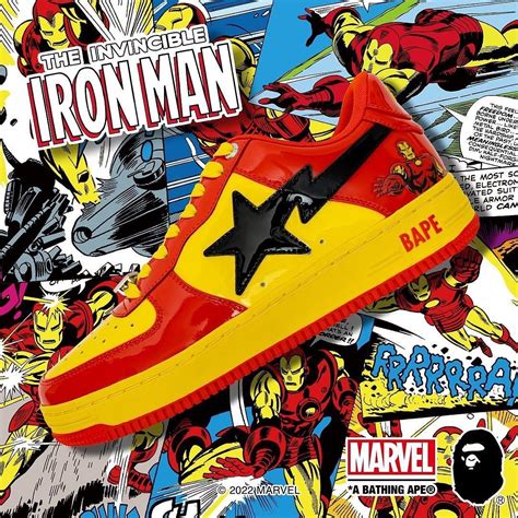 Marvel x Bape Bapesta Pack | Nice Kicks