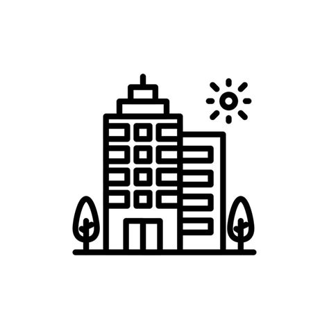 Image result for High-Rise Apartment Icon