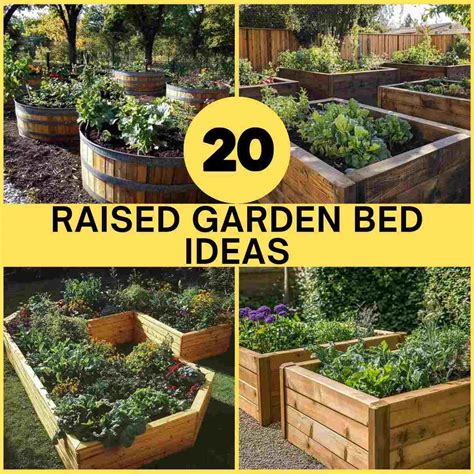20 Creative Raised Garden Bed Ideas for Any Backyard