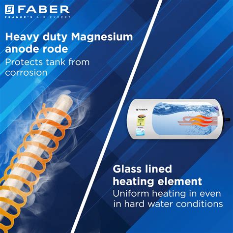 Buy FWH Jazz LH (Storage Water Geyser) Water Heaters Online - Faber ...