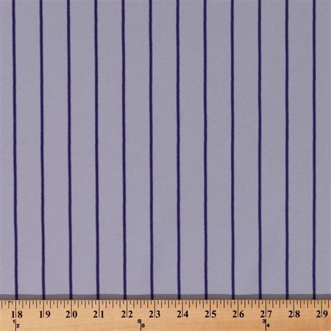 Pinstripe Purple on Gray Athletic Jersey Baseball Uniform 58" Wide ...