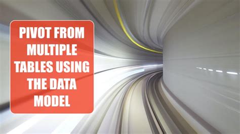 Image result for How to Expand a Pivot Table Using the Data Model