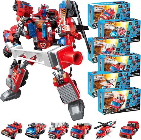 Transforming Toy BlockFormers Connector Set 6-in-1 | Ubuy India