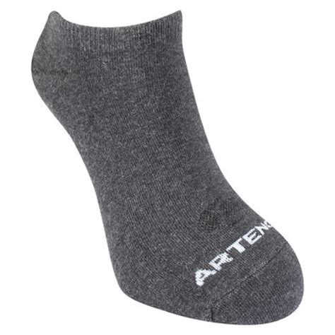 Tennis Socks RS160 Low Ankle x1 Grey