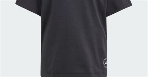 adidas by Stella McCartney Logo Tee - Black | adidas India