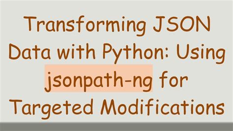 Image result for Get JSONPath From JSON Python