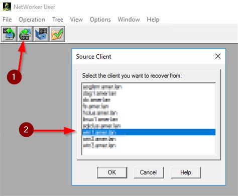 NetWorker: NMC Recovery Wizard does not display client index contents ...
