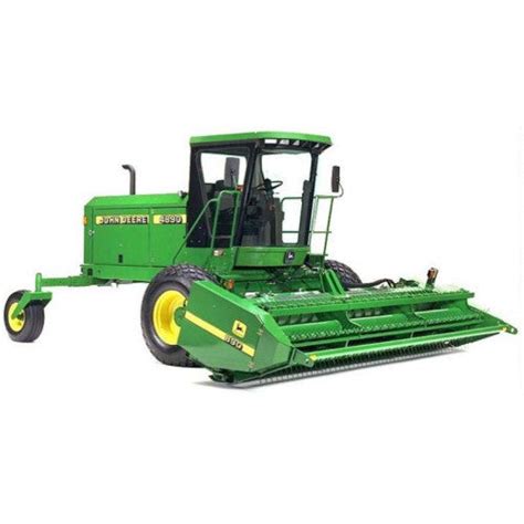 TM1617 John Deere 4890 Self-Propelled Hay and Forage Windrower Technic ...