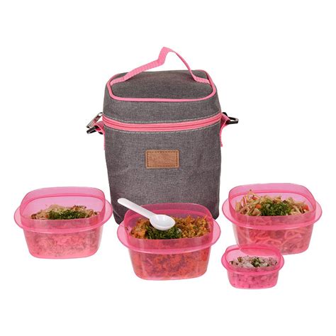 Cutting EDGE Canva Plastic Lunch Box Set