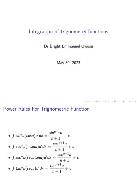 Integration by Using Trigonometry 的图像结果