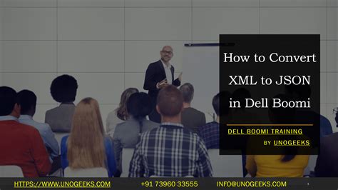 How to Convert XML to JSON in Dell Boomi