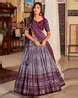 Buy Purple Lehenga Choli Sets for Women by VANSHAFT COLLECTION Online ...
