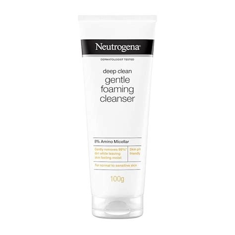 Neutrogena Deep Clean® Foaming Face Cleanser | Face Wash | Neutrogena ...