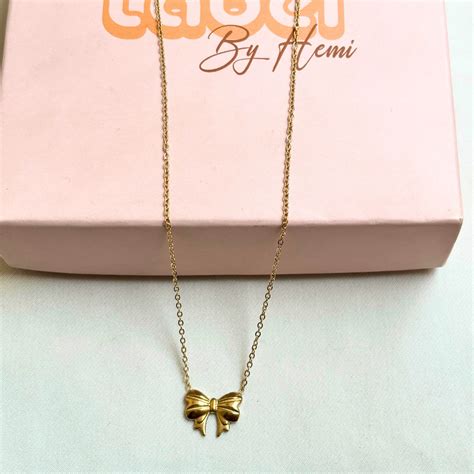 Bow Necklace – Label By Hemi