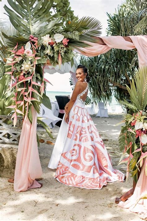 Tropical Wedding Gowns
