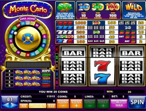 monte carlo slots - Indian Online Casino Games