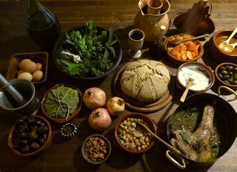 Ancient Roman dinner – Trullo Cicerone Medieval Recipes, Ancient ...