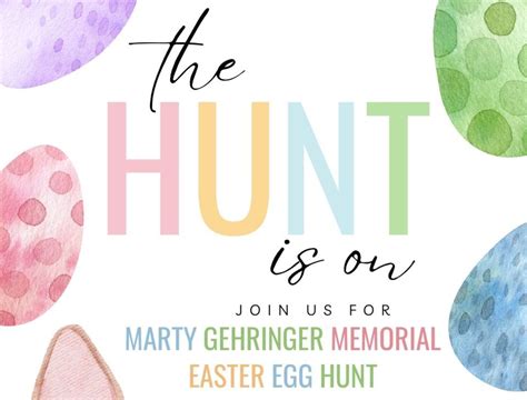 2024 Marty Gehringer Memorial Easter Egg Hunt, St. Marys, Iowa, Saint ...