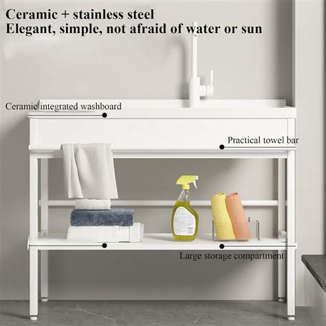 Hltdzer Laundry sink with washboard,outdoor laundry utility India | Ubuy