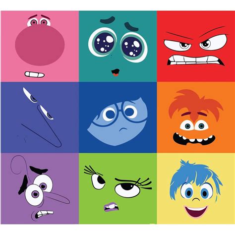 Inside Out 2 Character Face Svg Png, Inside Out Shirt Png, Inside Out 2 ...