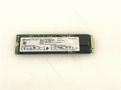 Micron 256GB PCIe NVMe M.2 2280 SSD Internal Solid State Drive ...