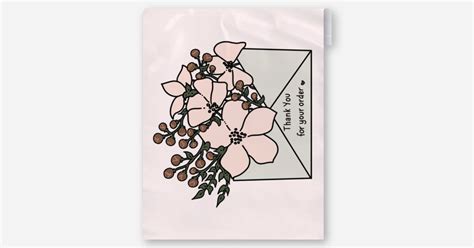 10x13 Envelope Bouquet Poly Mailer by LoveBarbara | Poly mailers ...
