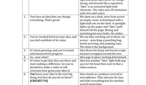 Image result for Video Script