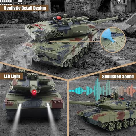 Fistone 1/24 RC Battle Tank Set - Remote Control T90 India | Ubuy