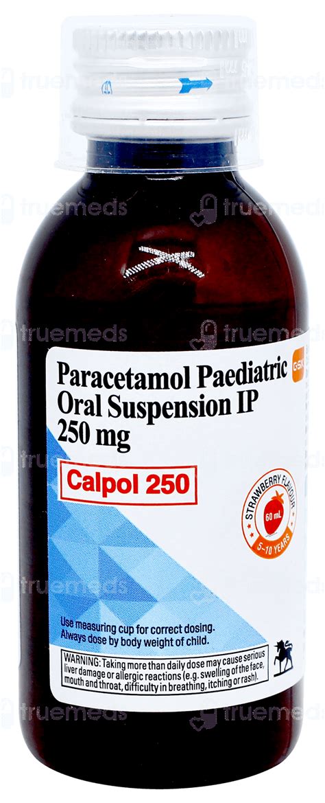 Calpol 250 Oral Suspension: Uses, Side Effects, Price & Substitutes