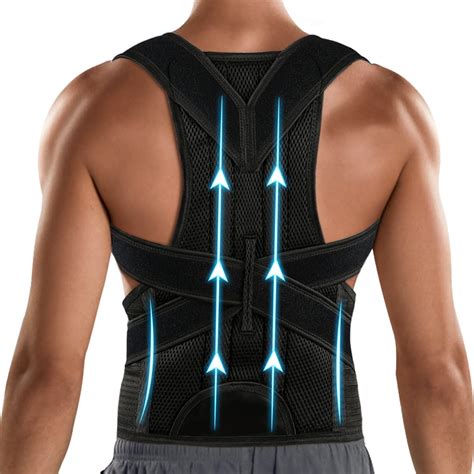 Buy Posture Corrector for Men&Women - Back Brace for Lumbar Support and ...