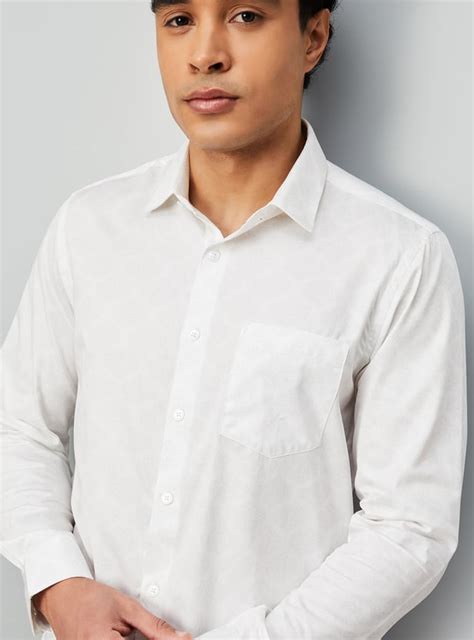 Buy Men Slim Fit Printed Formal Shirt Online at just Rs. 999.0 ...