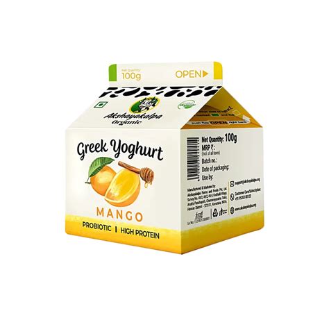 Akshayakalpa Greek Yoghurt-Mango - Sake of Health - A Division of ...