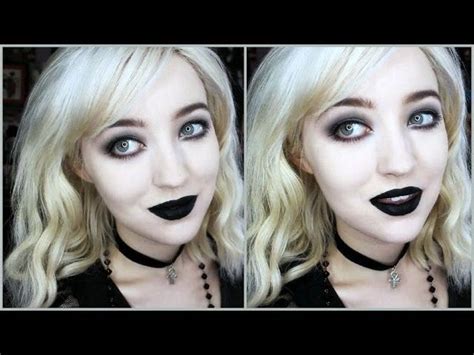 Image result for Easy Goth Makeup Tutorials