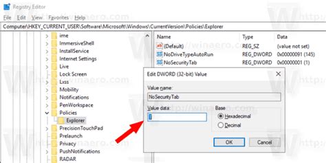 Security Tab Windows 1.0 的图像结果