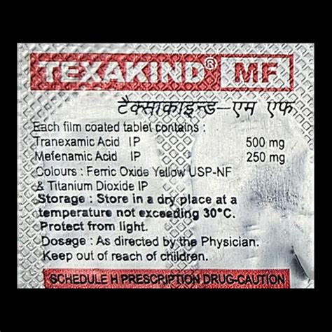TEXAKIND MF TABLET 10'S Price, Uses, Side Effects & Substitutes | Medkart