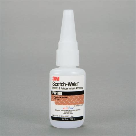 3M™ Scotch-Weld™ Plastic & Rubber Instant Adhesive PR100 | 3M India